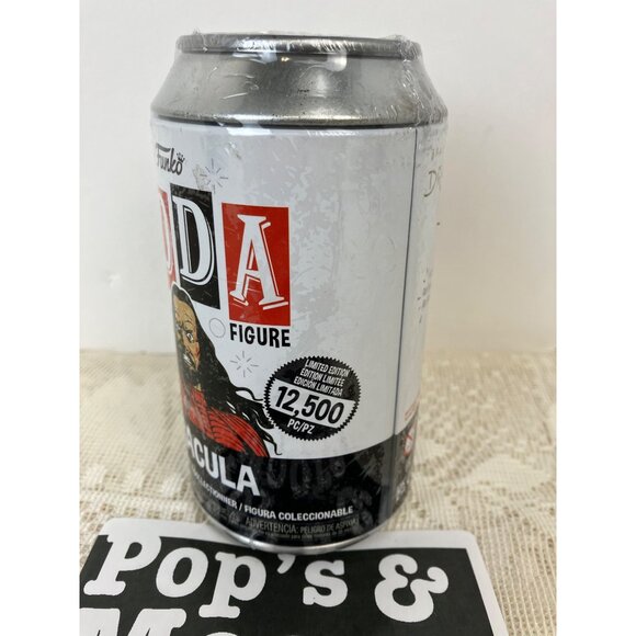 Funko Soda! Dracula Figure Limited Edition Sealed W/Defected Can - Picture 2 of 8
